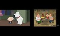 Sparta Sparto Times Remix V3 Comparison Brian VS Joe Swanson