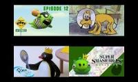 Thumbnail of Up to 4 parson Of pingu/piggy tales/Mickey mouse and bad piggies theme
