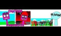 Thumbnail of Sprunki OC Eighteen VS Nu, Pogodi! form Numberblocks