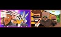 Thumbnail of Space Jam 2 and Villager News Coffin Dance Mashup Seasons 3 & 7