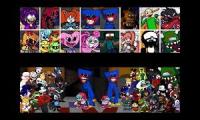 Thumbnail of [QUAD MASHUP] FNF Playtime but Every Turn a Different Character Sings