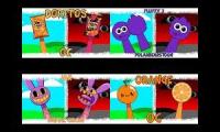 Thumbnail of Sprunki OC Quadparison Comparison