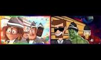 Thumbnail of The Mitchells Vs the Machines and Avengers Coffin Dance Mashup Seasons 3 & 7