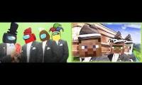 Thumbnail of Among Us Logic (Meme City) and Minecraft (Ozyrys) Coffin Dance Mashup