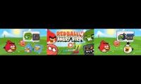 Thumbnail of Red Ball 4 & Angry Birds Animated