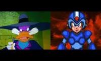 Thumbnail of darkwing duck german theme song rock metal cover vs his megaman parody version