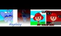 Thumbnail of sprunki oc naplusy and lucy
