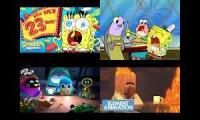 Up to Faster Quadparison: Lucas the Spider, Minecraft, and SpongeBob SquarePants