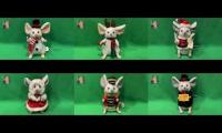 Thumbnail of Gemmy industries animated Tinsel Mice 2002-2003