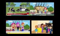 Thumbnail of All 4 Sets school on fire played at once