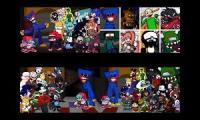 Thumbnail of [QUAD MASHUP] FNF Playtime but Every Turn a Different Character Sings