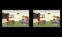 Thumbnail of Dora forgets homework injures teacher