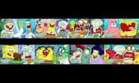 Thumbnail of All season 14 episode clips of spongebob at once