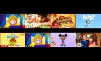 8 cbeebies shows at once that are in the cbeebies 1st magazine