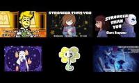 Thumbnail of Stronger than you mashup 2: frisk fights more people than sans