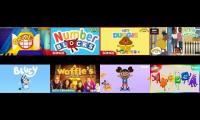 8 cbeebies shows at once that are in the cbeebies 5th magazine