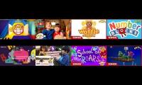 8 cbeebies shows at once that are in the cbeebies 6th magazine