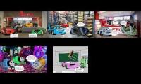 Thumbnail of chick hicks and the 4 troublemakers all throwing a tantrum all together
