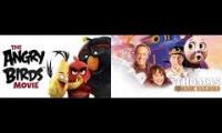 Thumbnail of The Angry Birds Movie and Thomas and the Magic Railroad playing at the same time