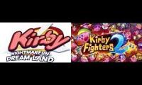 Thumbnail of Kirby Super Star Gourmet Race Mashup: Nightmare in Dream Land + Fighters 2