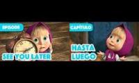 Thumbnail of Masha and the Bear - See You Later - English Vs Spanish