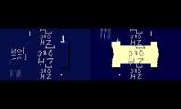 380 HZ Square Scan Opposite VS Pitched