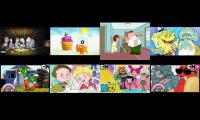 Thumbnail of jeff and i and chris and patrick and darwin and dad and robin and hot dog guy angry mad yelling