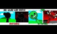 Thumbnail of sprunki oc game and watch and fire in the hole
