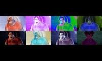 Thumbnail of 2 million ralph sing never gonna give you up in diffrent effects