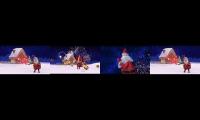 Thumbnail of Santa running into earth