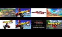 Thumbnail of mario kart figure-8 circuit theme mashup