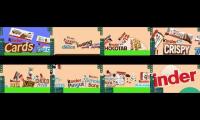 Thumbnail of All 8 Kinder Logos & Food Packaging At The Same Time Once