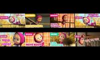 Thumbnail of Masha and the bear, swept away