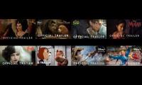 All Walt Disney Hybird (Live-Action/Animated) Movie Trailers at Once: Part 6