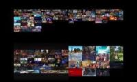 All Disney, Pixar, illumination, Sony, Dreamworks, and Blue Shy animation playing at once. Redo