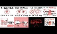 Thumbnail of the 8 days of Christmas at once