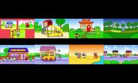 10 Fluffy Gardens Episodes Played At The Same Time