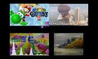 Thumbnail of Throwback Galaxy And Explosions Sparta Remix Quadparison