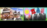 Thumbnail of Minecraft (Ozyrys) and BFDI (Meme City) Coffin Dance Mashup