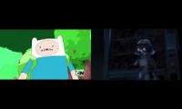 Thumbnail of Finn the Human And RJ the Raccoon’s Stomach Growling (Adventure Time and Over the Hedge)