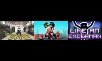 Thumbnail of Gangnam Style vs Minecraft Style vs Like an Enderman
