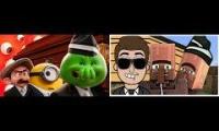 Thumbnail of Villager News (Jason Remix) and Minions and Monsters (Ozyrys) Coffin Dance Mashup