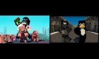 Thumbnail of Minecraft Style vs Minecraft Style