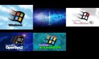 Thumbnail of windows 95 startup sound from different AUs
