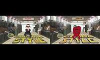 Gangnam Style vs Gamba Style