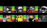 Thumbnail of all creepypasta rankings played at once