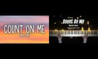 Thumbnail of Count on me on piano