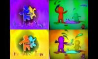 Noggin and Nick Jr Logo Collection in Numberjacks Major