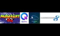 Thumbnail of Remake of: N64 Rainbow Road Mashup (Original + MK8 + Qumu)