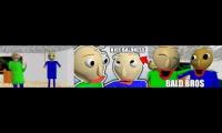 Thumbnail of all 3 baldi doesnt roast badsum